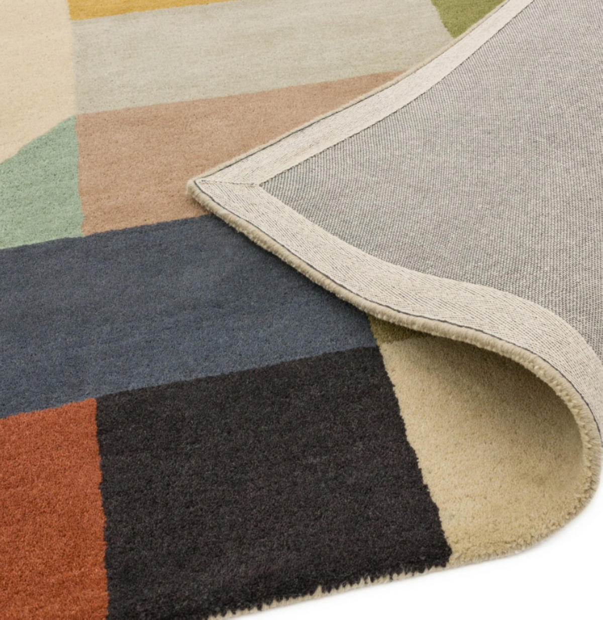 TEPPICH modern handgetuftet PALETTE Mehrfarbig 160 x 230 cm - Multicolor, Naturmaterialien (160/230cm) - Novatrend