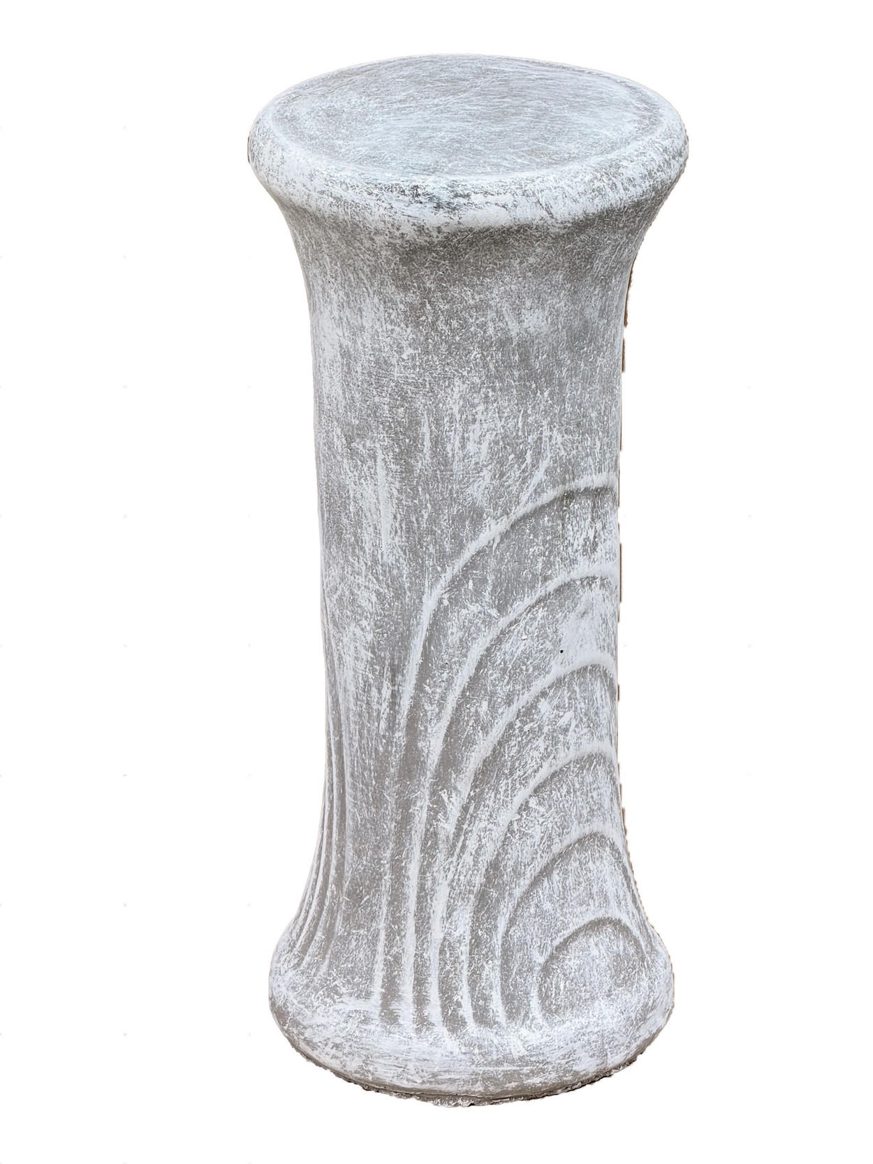 GARTENSÄULE Blumensäule aus Steinguss 40 cm frostfest - Grau, Stein (18/40/18cm) - stoneandstyle