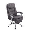 BÜROSTUHL XL Troja, Stoff Dunkelgrau - Dunkelgrau, Textil/Metall (67/122/67cm) - TPFLiving
