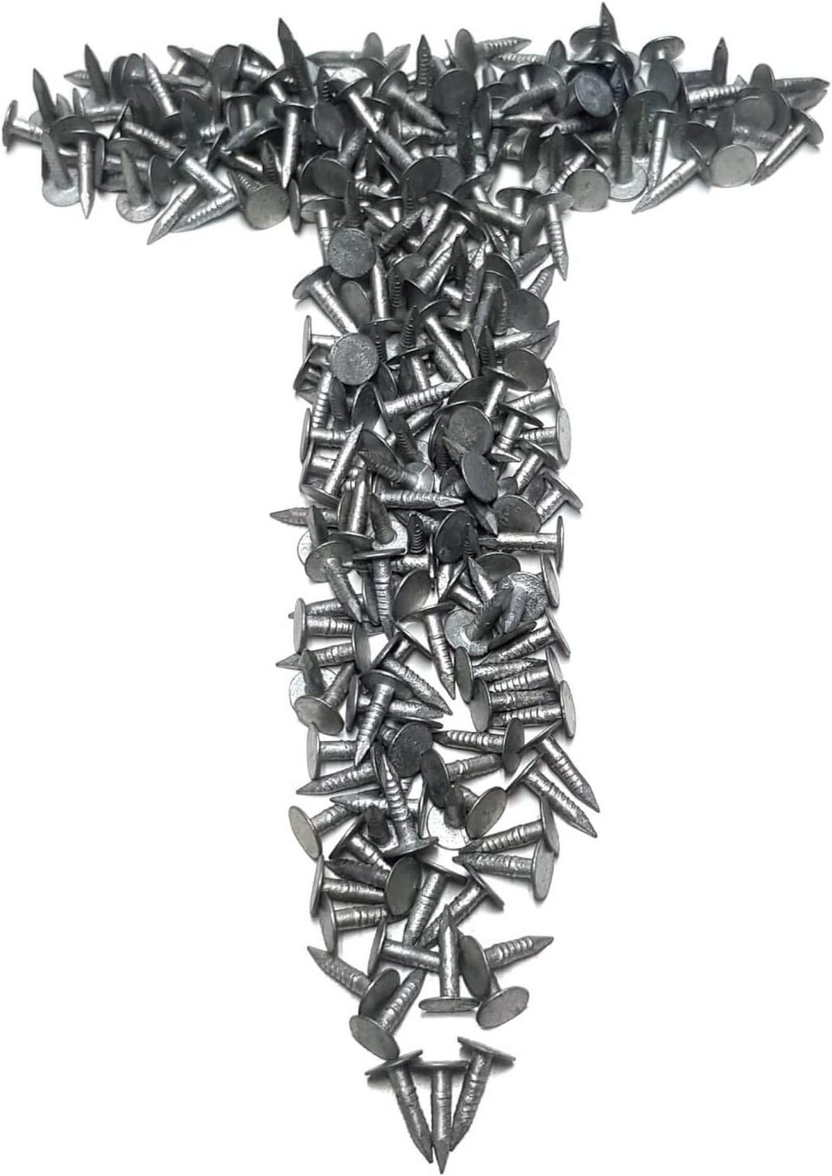 DACHPAPPSTIFTE Nägel verzinkt 2,5 x 15 mm 133 Stück - Naturfarben, Kunststoff (1.5/1.5cm) - Alpholz
