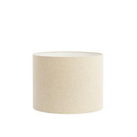 LAMPENSCHIRM Livigno Braun Ø50/38 cm - Braun, Textil (50/50/38cm) - Light & Living