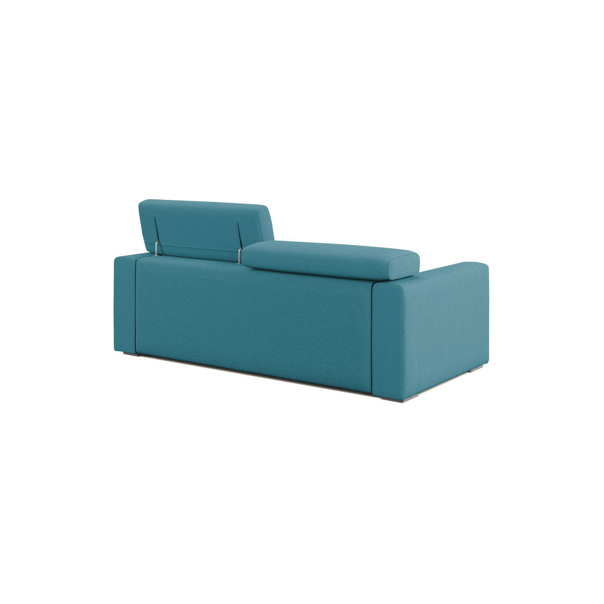 LINEARSOFA Dylan - Hellblau, Textil (158/89/100cm) - Divani.store