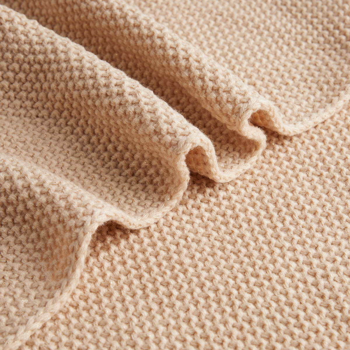 DECKE Zaldaris - Beige, Textil (130/170cm) - home&you