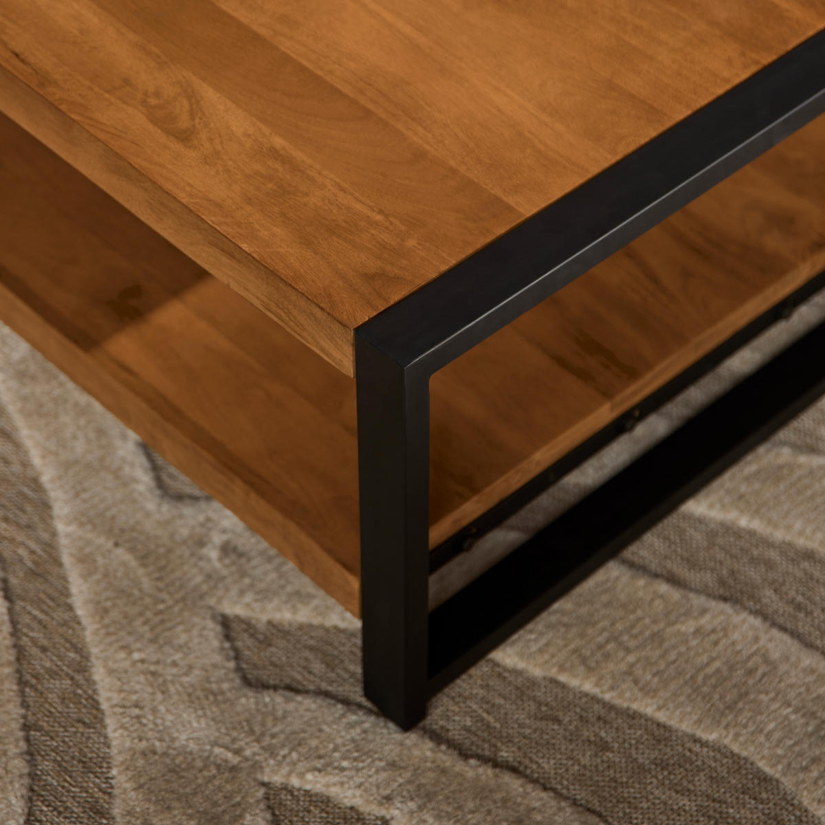 COUCHTISCH Boaz Braun 80/80/40 cm - Braun, Holz (80/80/40cm) - Starfurn