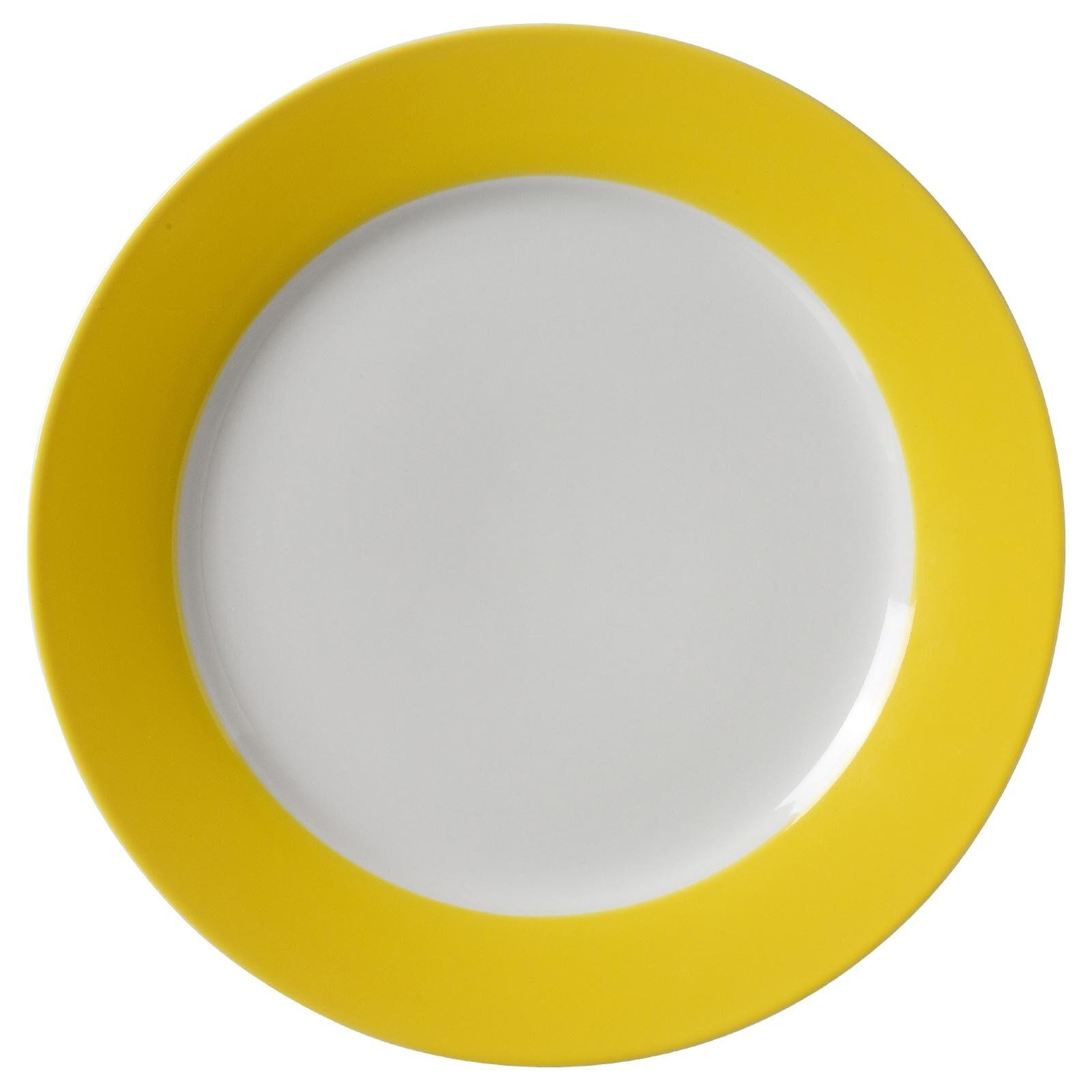 SPEISETELLER Doppio Gelb ø 27 cm 6er Set - Gelb, Keramik (27cm) - Ritzenhoff Breker