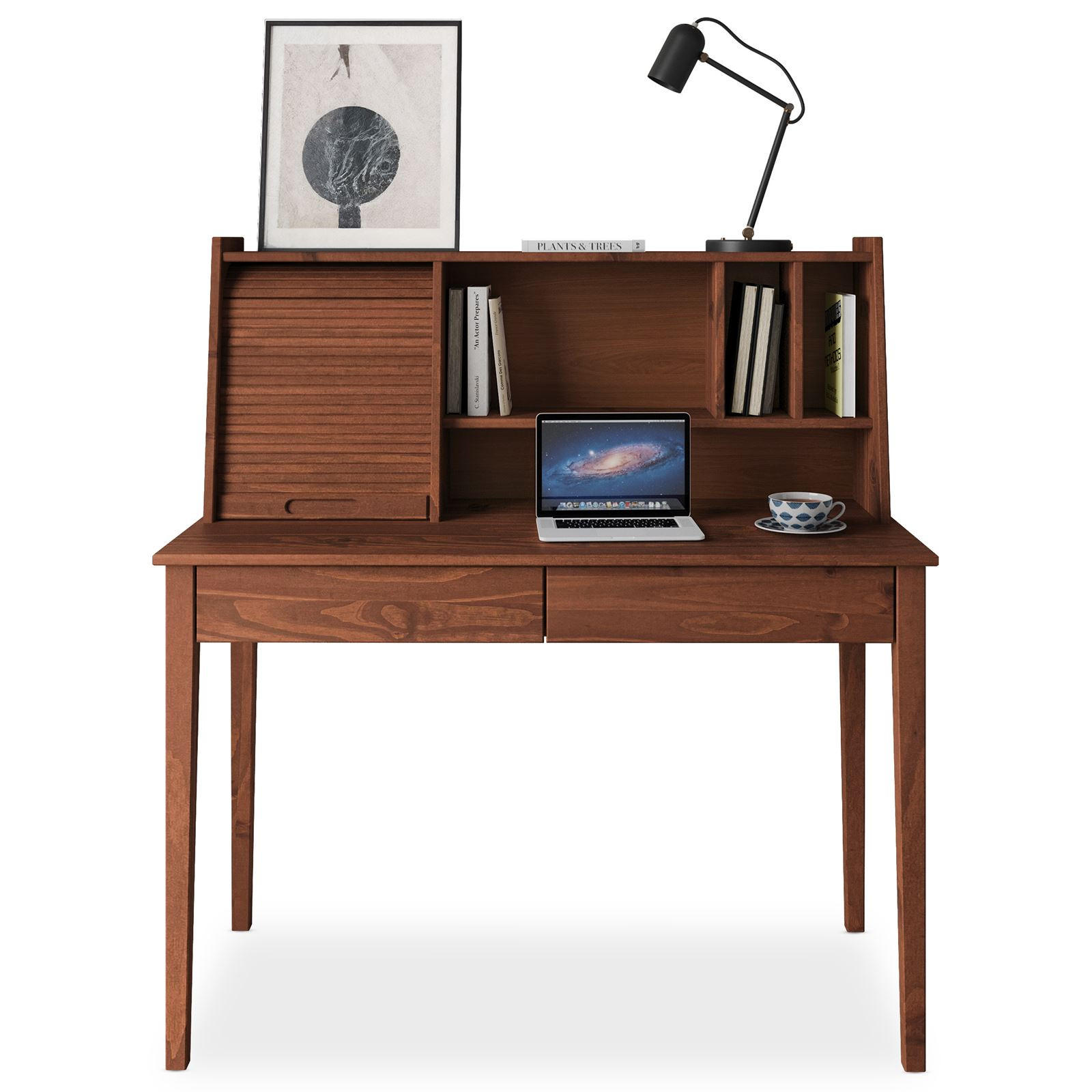Idimex Schreibtisch Kastanien 54x122x114 cm