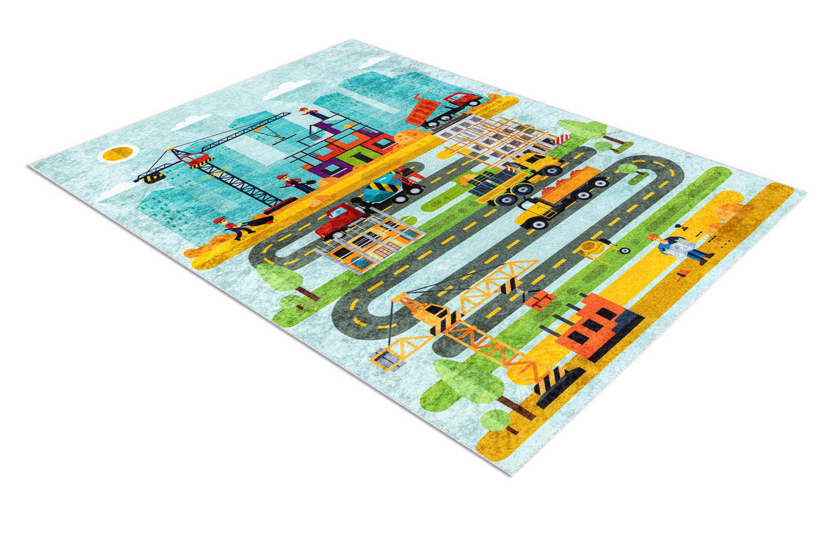 TEPPICH Junior 120/170 cm - Blau, Textil (120/170cm) - rugsX