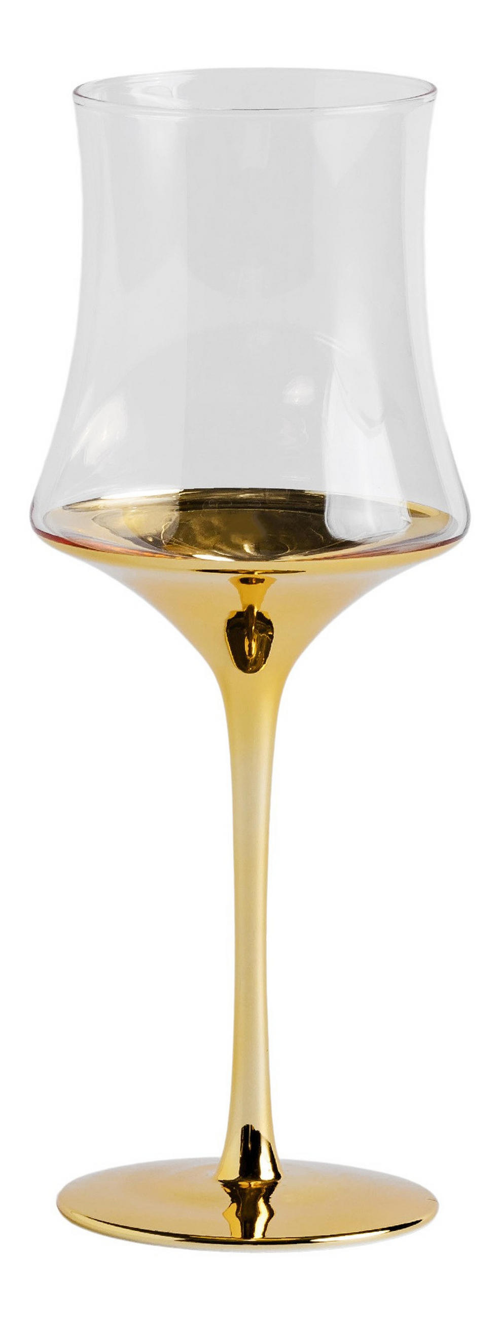 WEINGLAS Helena - Goldfarben, Glas (0.58L) - home&you