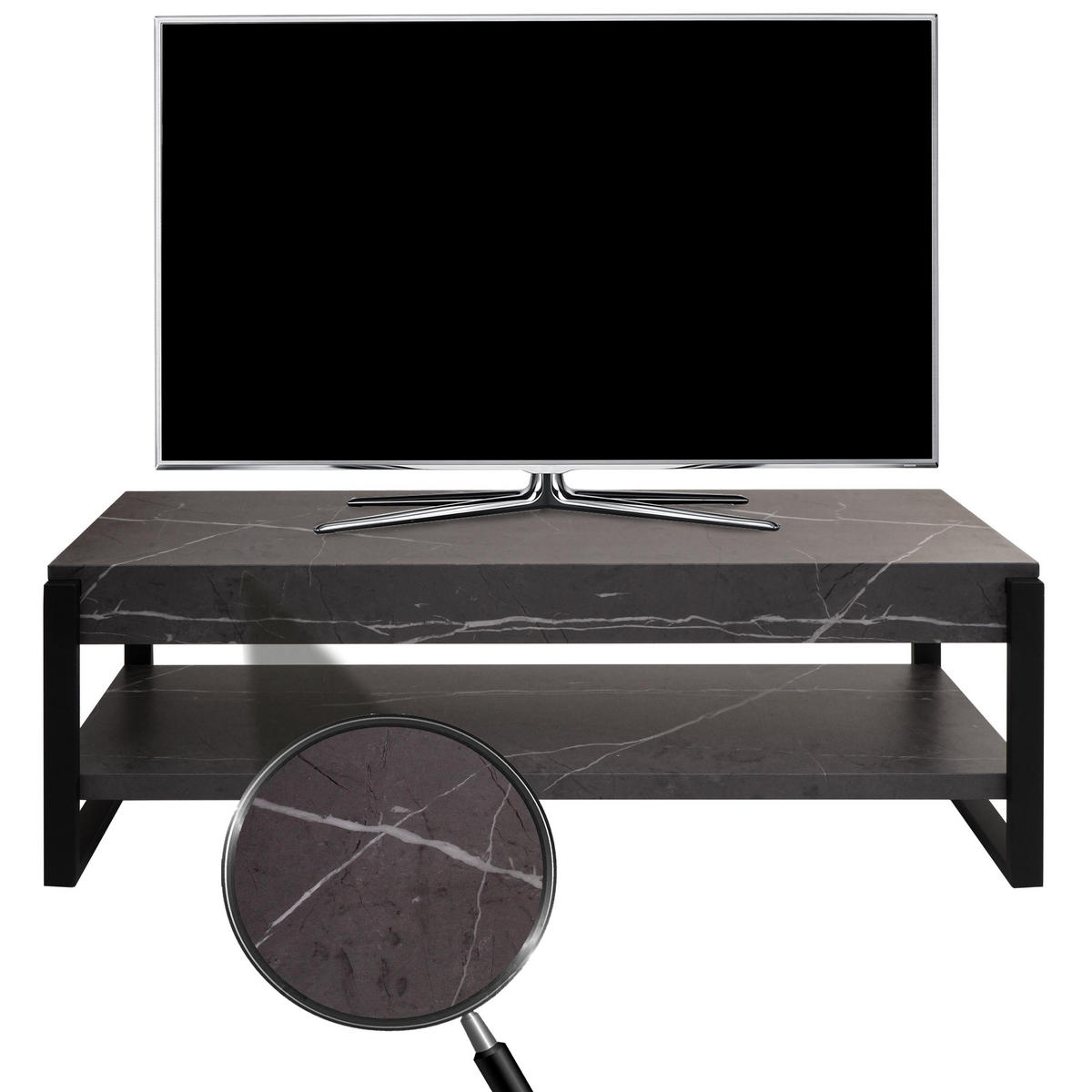 TV-RACK Grau - Grau, Holz (120/42/44cm) - MCW