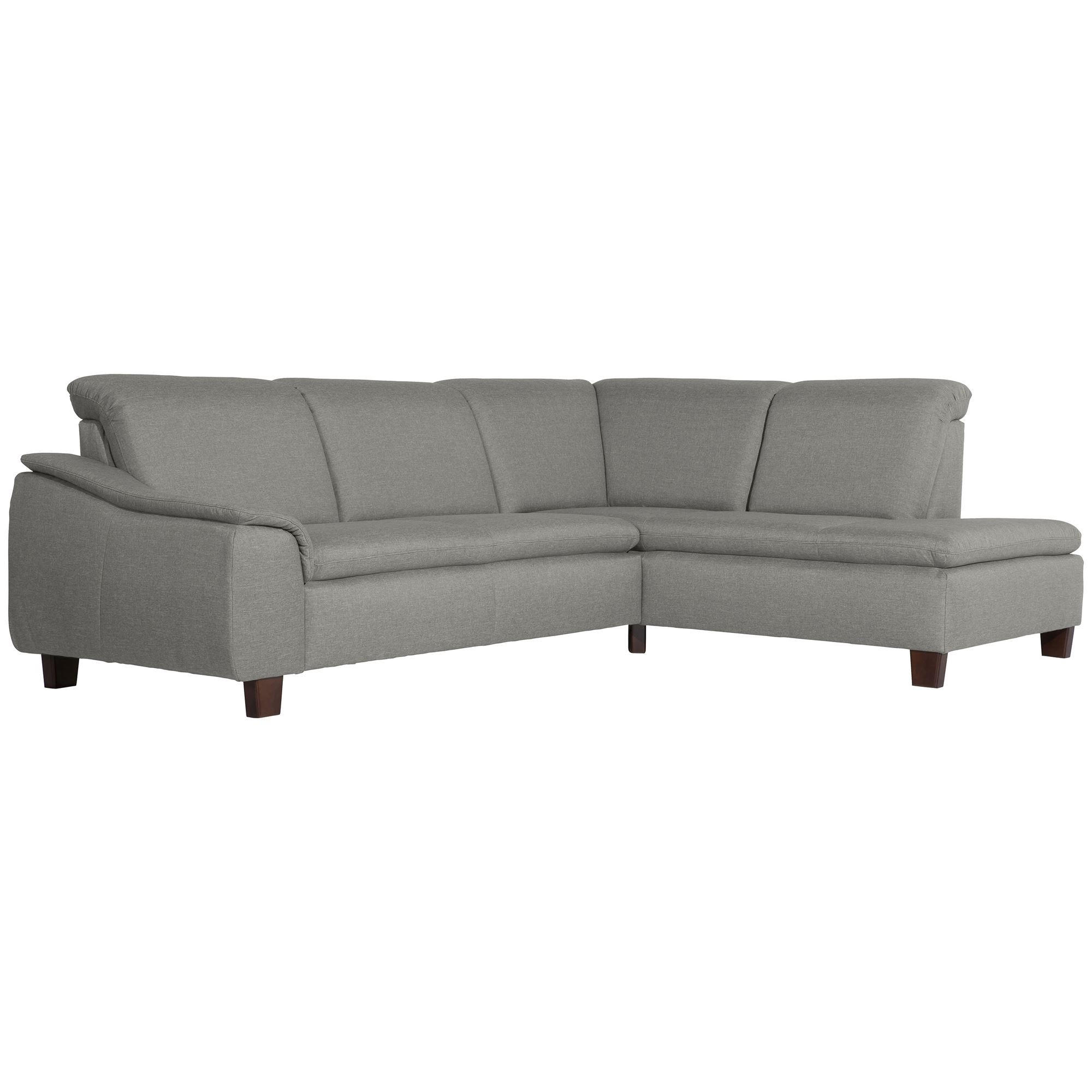 58aufmkessel Ecksofa Hellgrau 247x187 cm