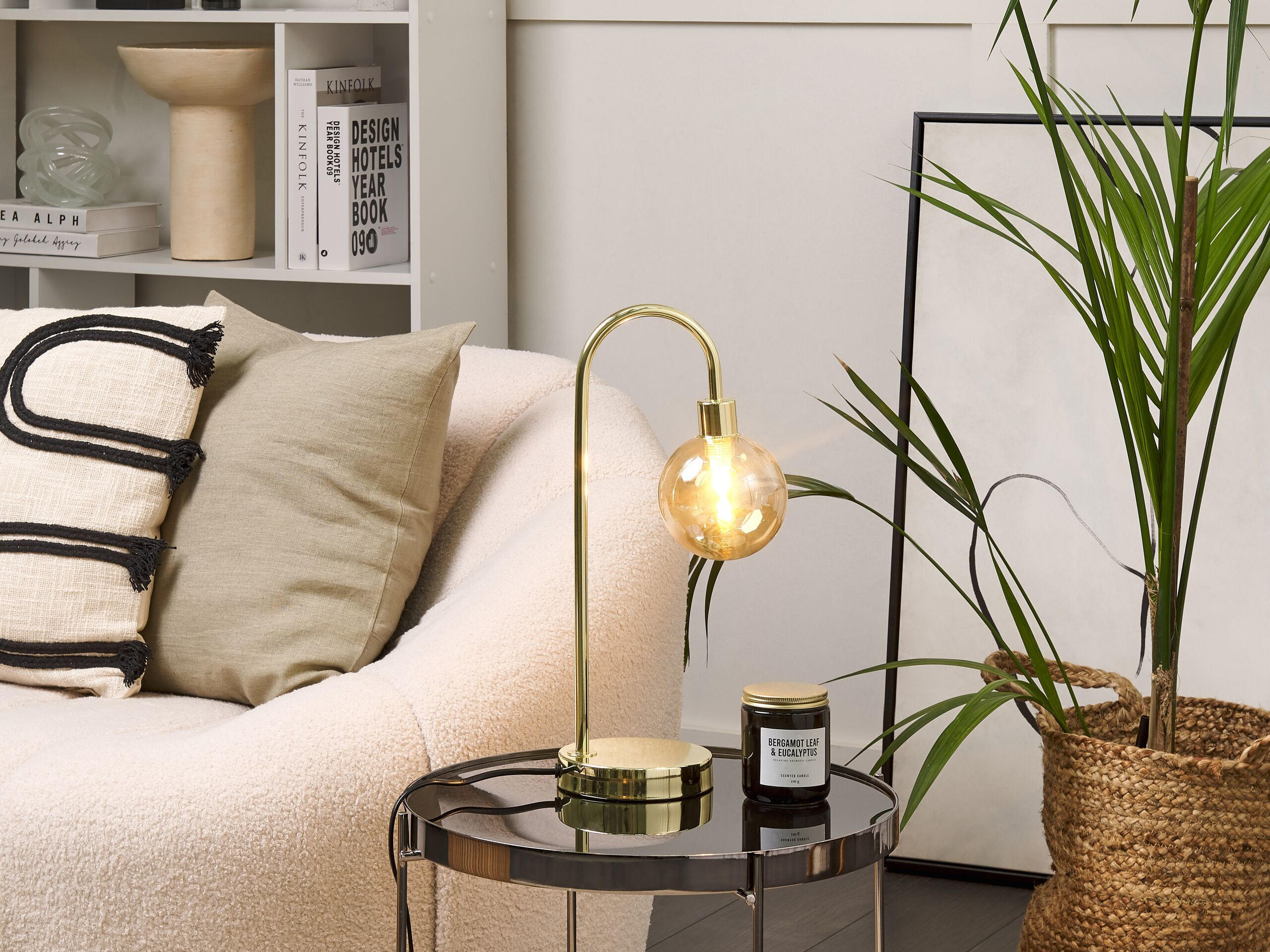 TISCHLAMPE Ramis 13/13/41 cm - Goldfarben, Metall (13/13/41cm) - Beliani