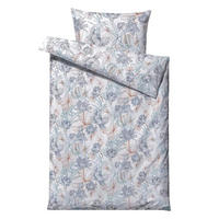 BETTWÄSCHE Foliage blau 135/200 cm Baumwolle - Blau, Textil (135/200cm) - Södahl