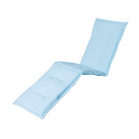 LIEGENAUFLAGE Panama 200/65 cm - Hellblau, Textil (60/7/200cm) - Madison
