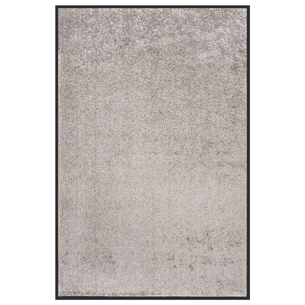 FUSSMATTE 80/120 Cm Grau - Grau, Kunststoff (80/120cm) - vidaXL