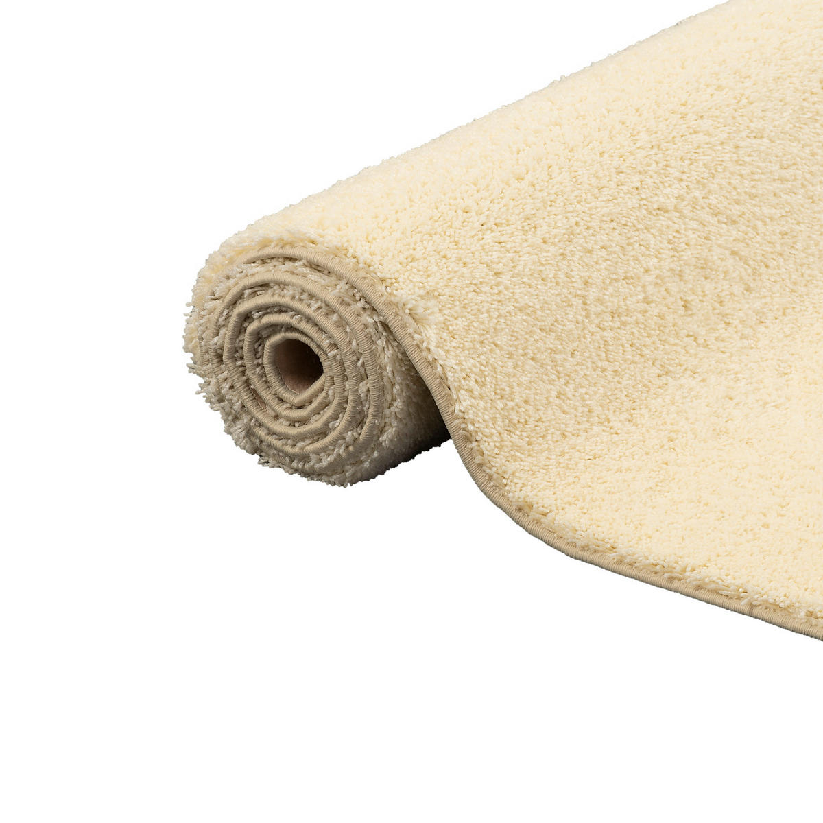 HOCHFLOR SHAGGY TEPPICH PALACE - Creme, Textil (80/160cm) - Snapstyle