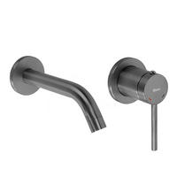 UNTERPUTZ Armatur Rea Clif Titan - Titanfarben, Metall (20/13/19cm) - REA