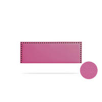 KOPFTEIL gepolstert MODENA Kunstleder 130x55x8 cm - Rosa - Moonia - Pink, Holz (130/8/55cm)