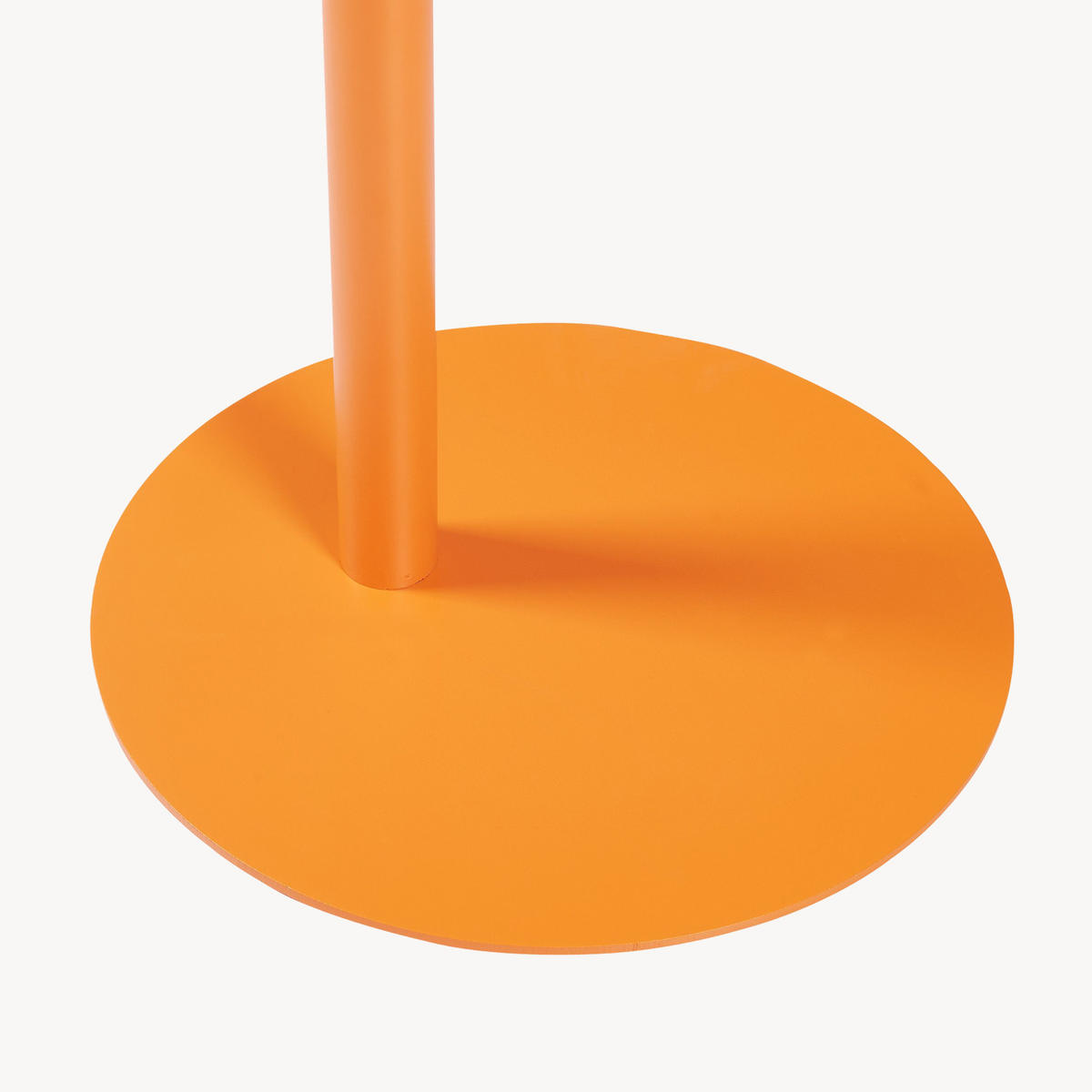 BEISTELLTISCH Nastätten - Orange, Metall (38/50/50cm) - [en.casa]