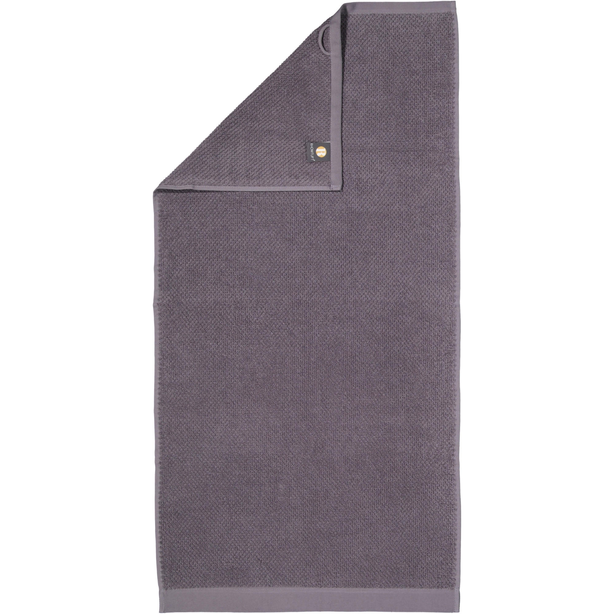 Rhomtuft Handtuch Dunkelgrau 50x100 cm