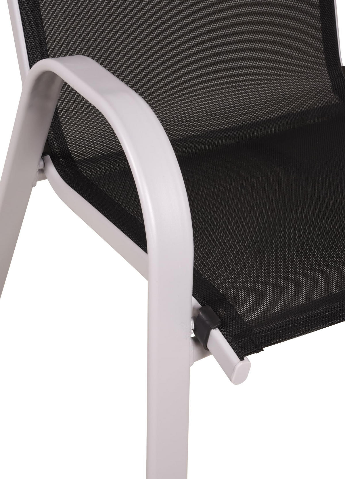 GARTENSTUHL 4er Set Sonja Stapelstuhl - Schwarz, Kunststoff (55/94/73cm) - DELUKE