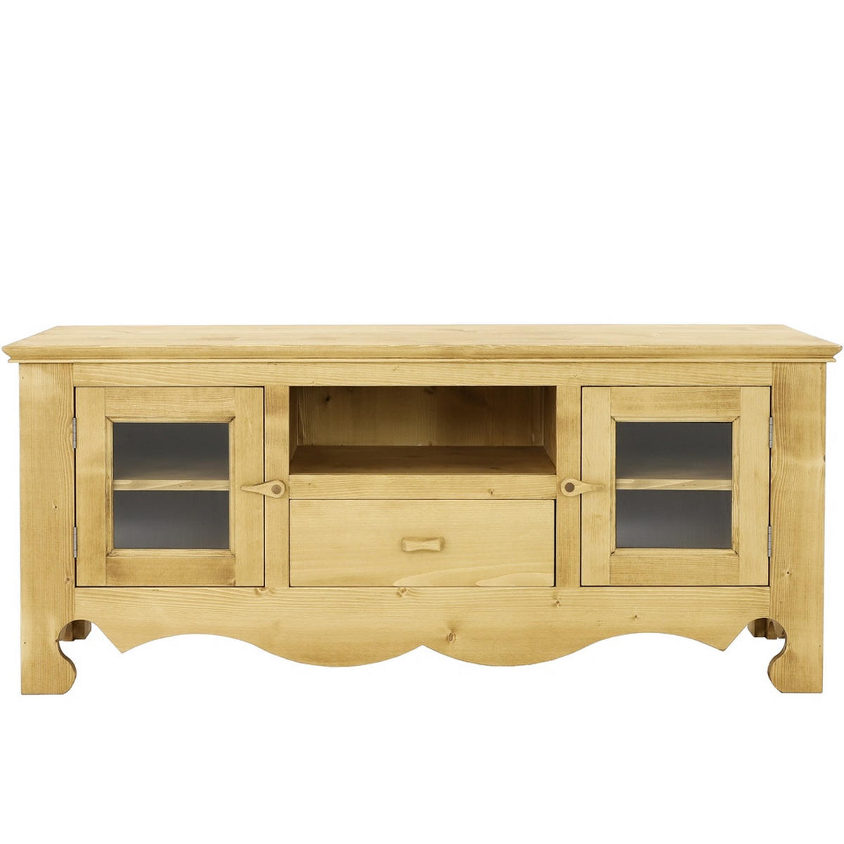 TV-SCHRANK aus Massivholz MEXICANA - Honig, Holz (140/60/50cm) - Seart
