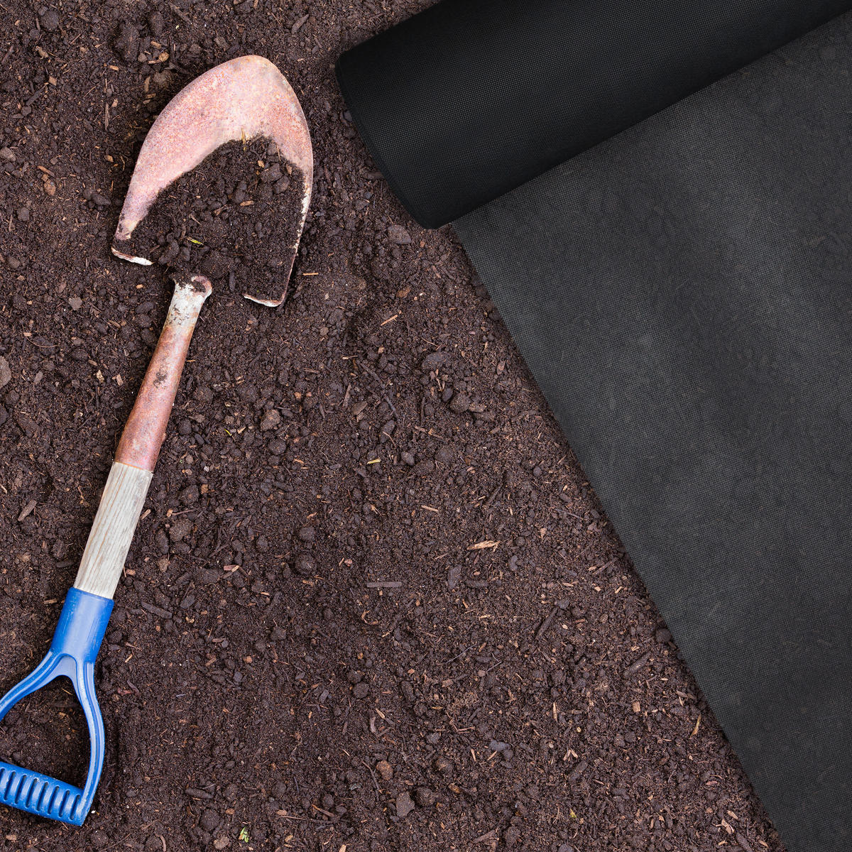 UNKRAUTVLIES - Schwarz, Kunststoff (100/0.1/5000cm) - Relaxdays