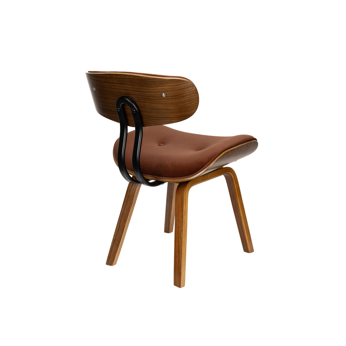 ESSZIMMERSTÜHLE Blackwood Walnussfarben/ Braun - Walnussfarben, Kunststoff (51/78/55.5cm) - Dutchbone