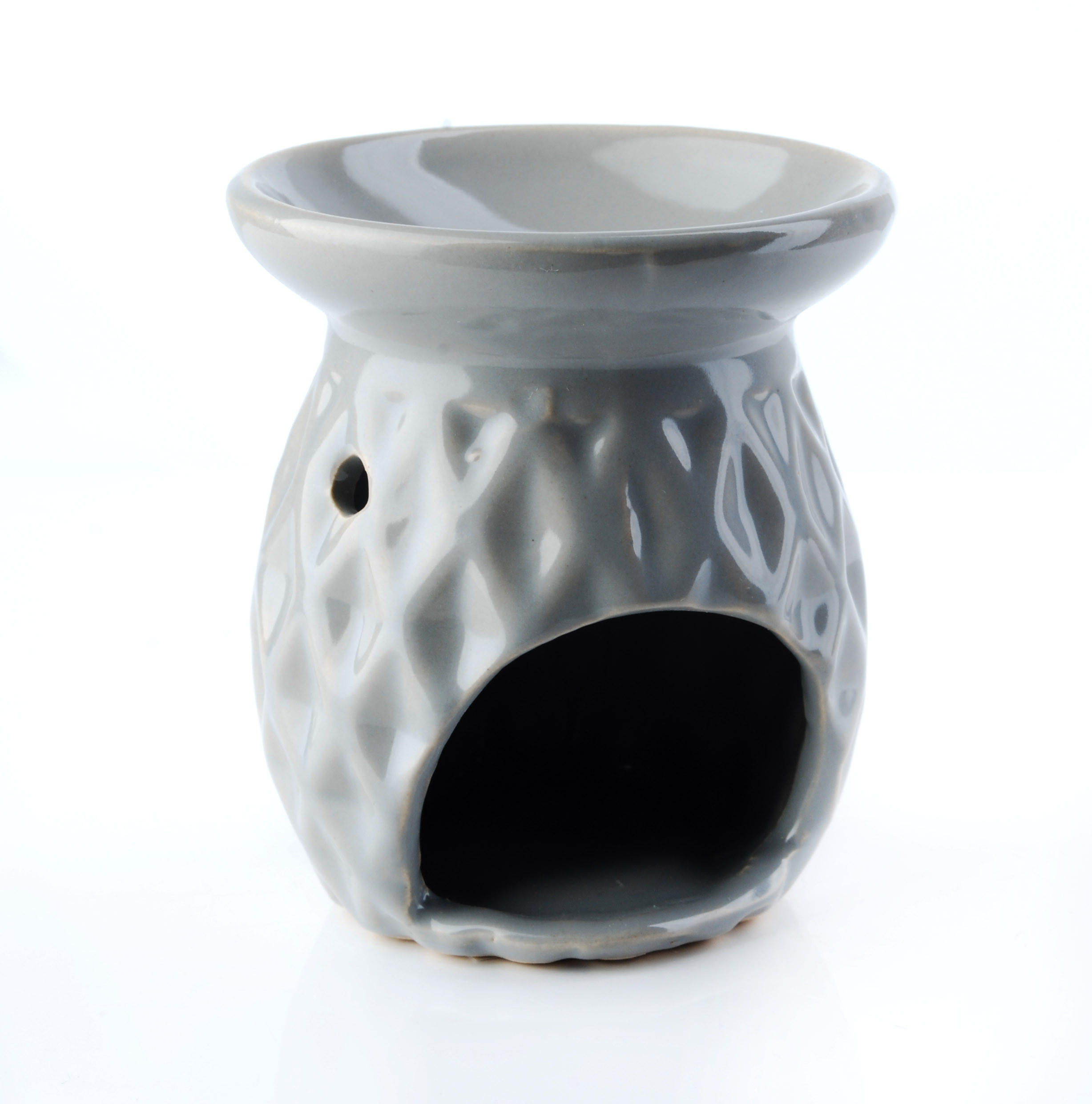 DUFTLAMPE - Grau, Keramik (8cm) - Mondex