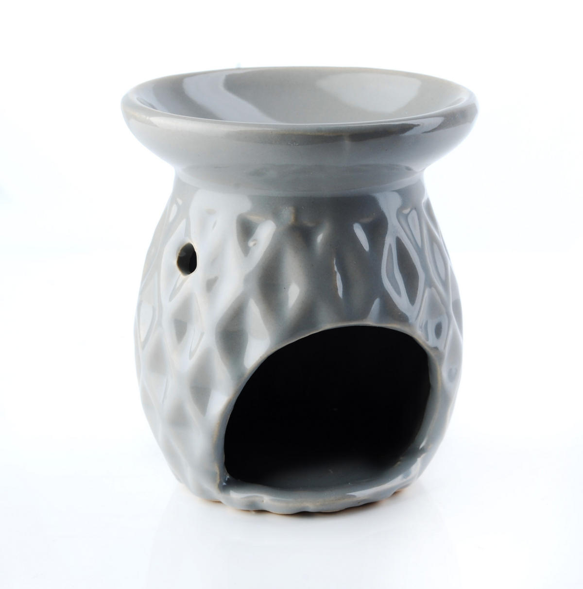DUFTLAMPE - Grau, Keramik (8cm) - Mondex