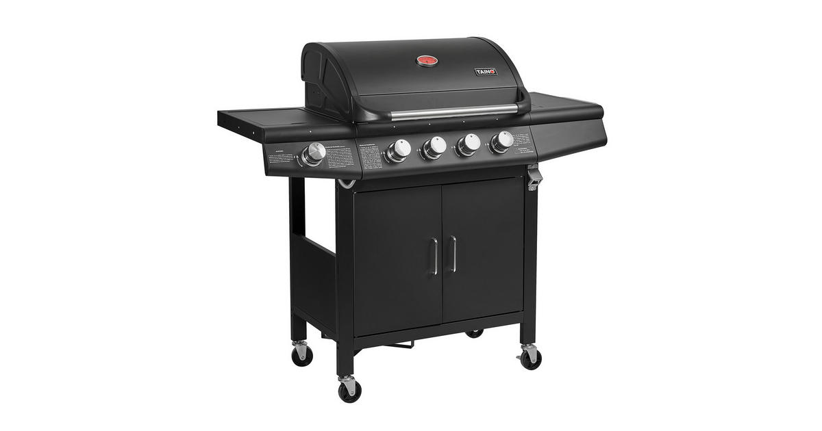 Grill Rooster Bbq Taino PRO/RED 4 0/4 1 Gietijzeren Grillrooster Set – 2-delig, Voor De Ultieme Barbecue-ervaring Taino PRO RED Grillrooster