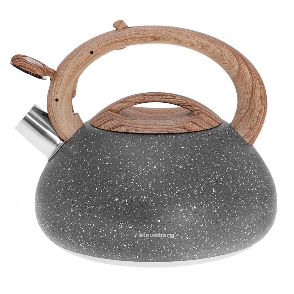 WASSERKESSEL Grau 20/20/25 cm KB7250 - Grau, Metall (20cm) - Klausberg 
