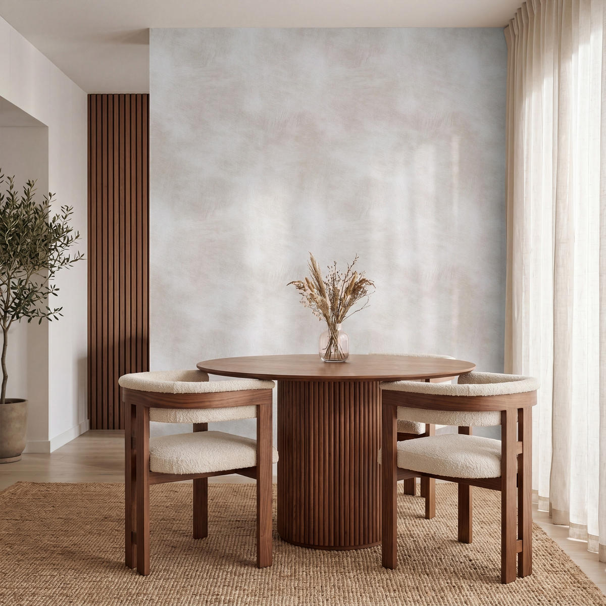 TAPETE - Dezent - Textur - Beige - 240x300 cm - Creme, Papier (240/300cm) - OnlyWow