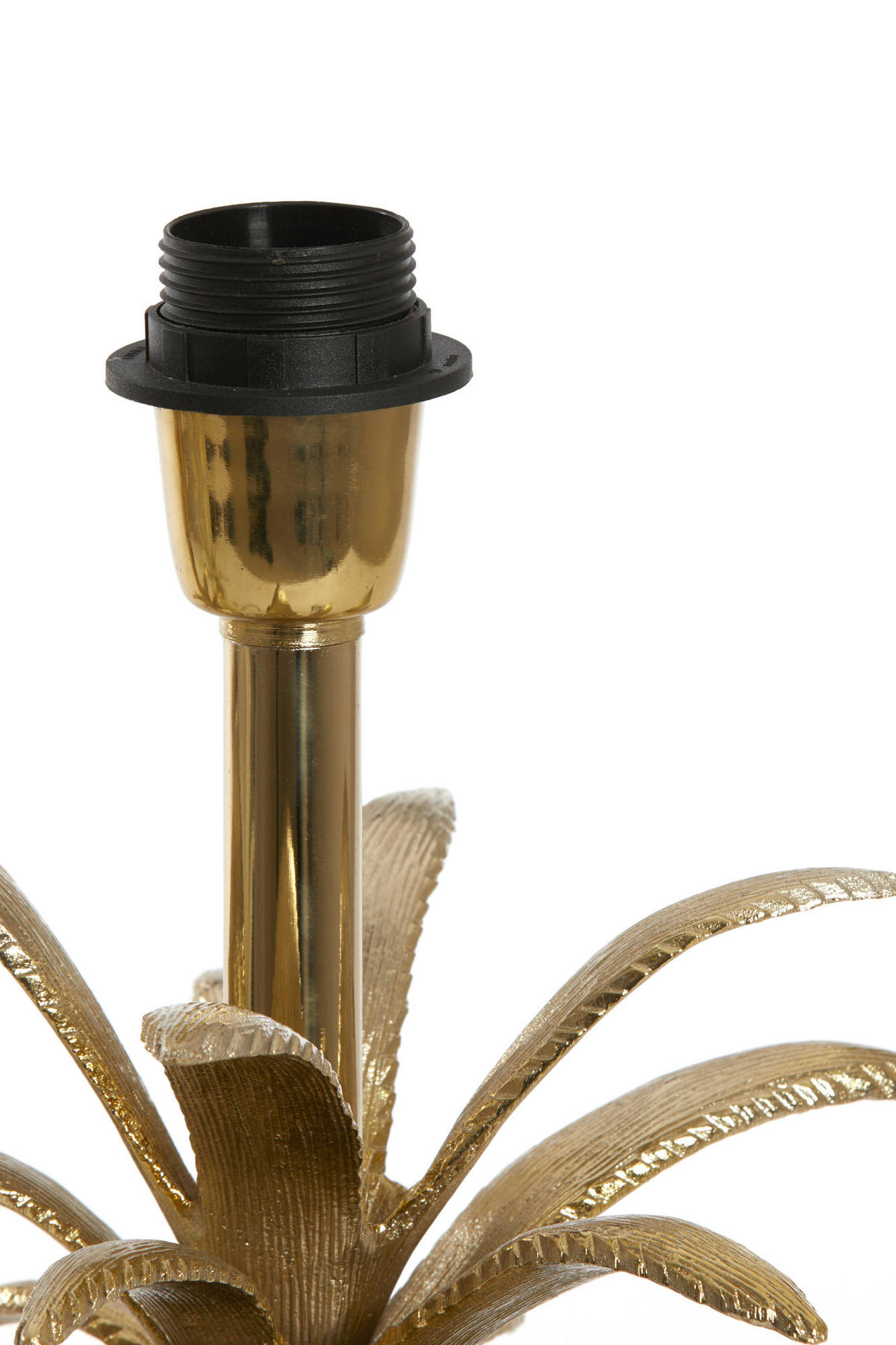 LAMPENFUSS Ananas Gold Ø20/42 cm - Goldfarben, Metall (20/19/42cm) - Light & Living