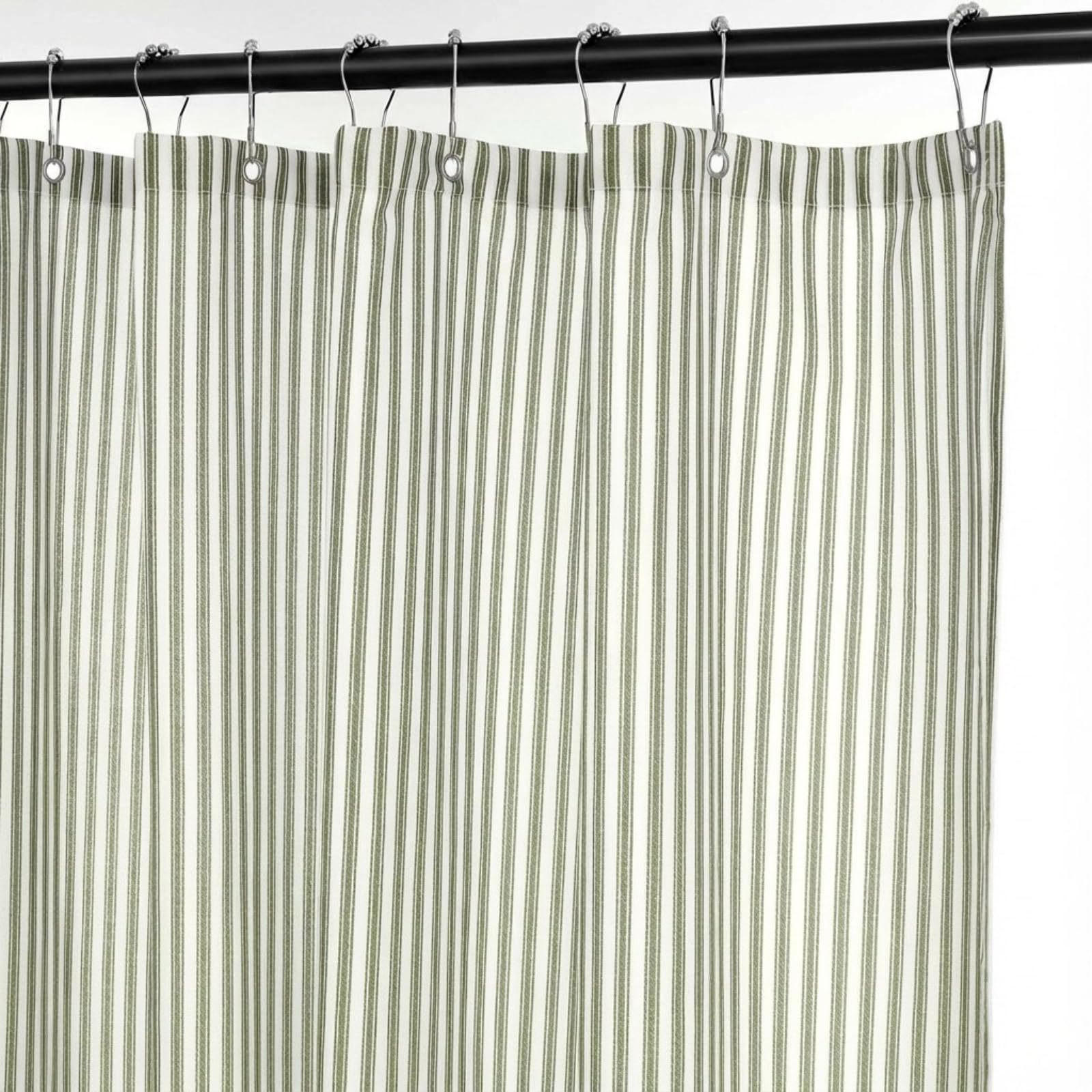 DUSCHVORHANG – Grün (180 × 180 cm) - Mintgrün, Textil (180/180cm)