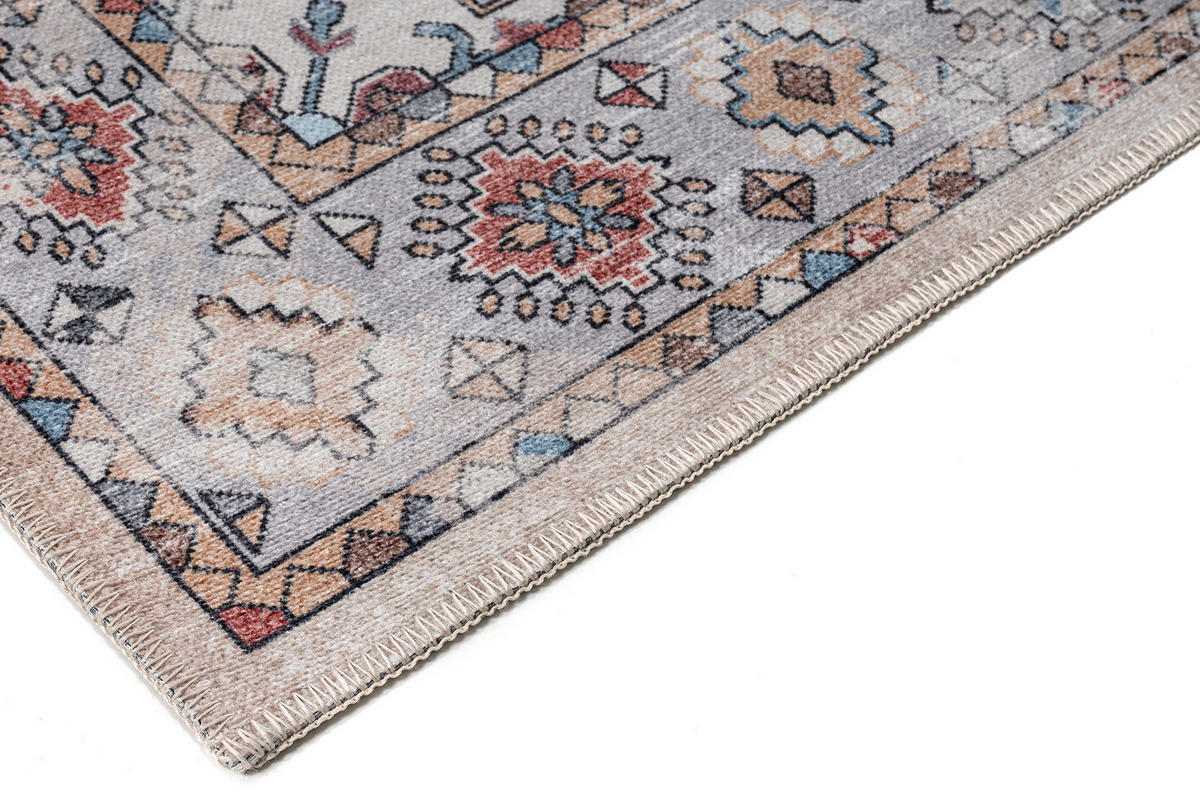 TEPPICH DUBAI beige vintage 90/150 cm - Beige, Textil (90/150cm) - Tapiso