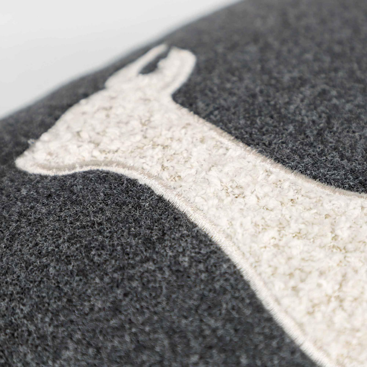 ZIERKISSENHÜLLE BOUCLÈ KITZ - Anthrazit, Textil (40/40cm) - Sportalm Kitzbühel
