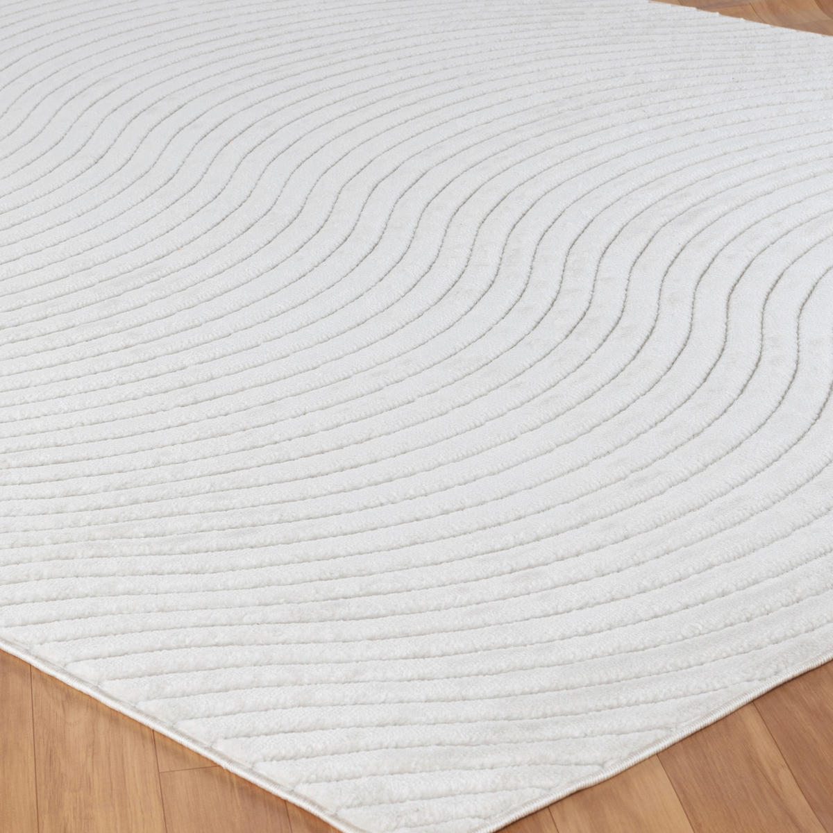 OUTDOORTEPPICH 120x170 cm Weiß - Weiß, Naturmaterialien/Textil (120/170cm) - LIVABLISS