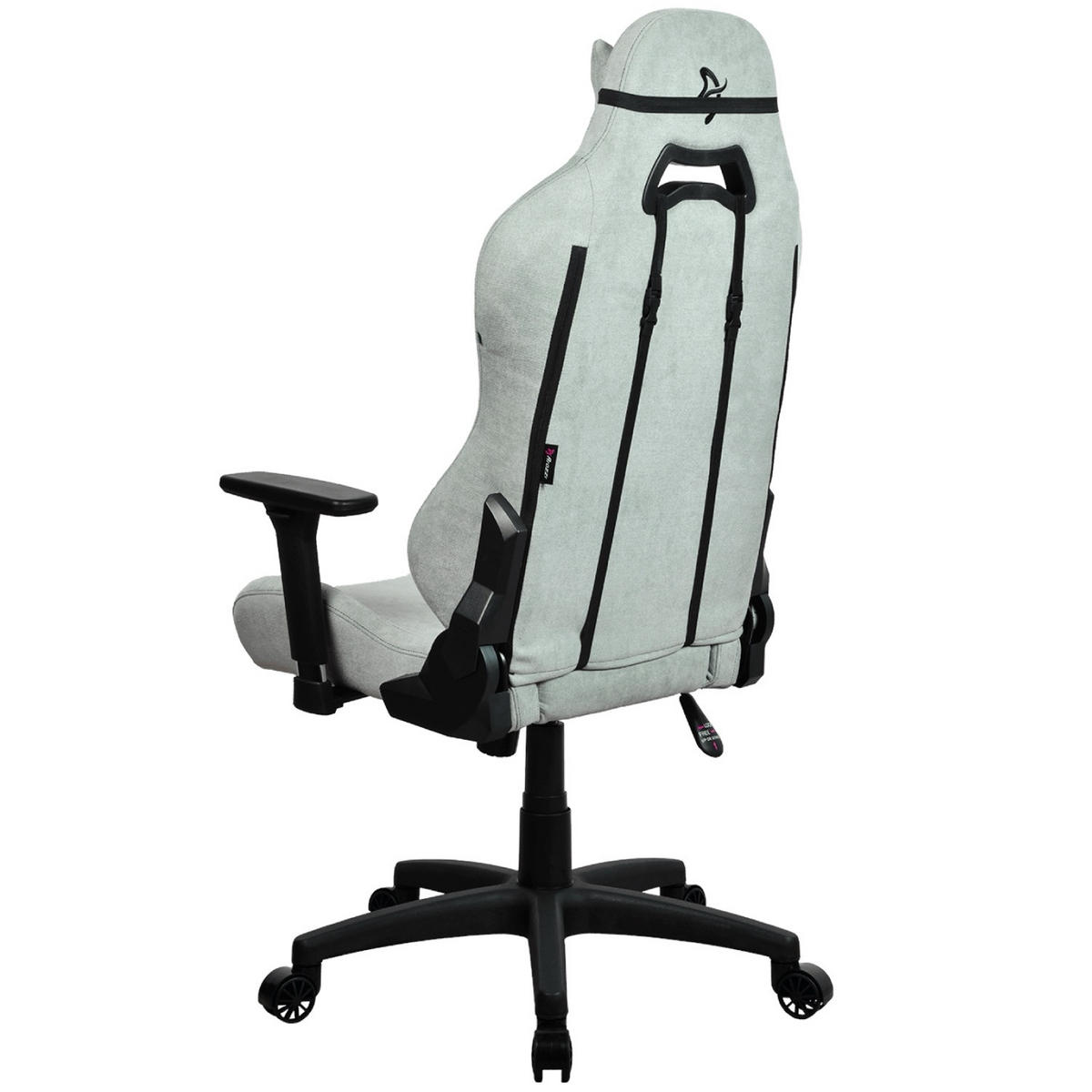 GAMINGSTUHL Torretta SoftFabric™ Perlgrün - Schwarz/Mintgrün, Kunststoff/Textil (70/135/50cm) - Arozzi