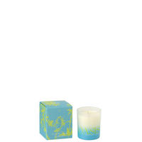DUFTKERZE OASIS Blau - Blau, Paraffin (8/10cm) - J-Line