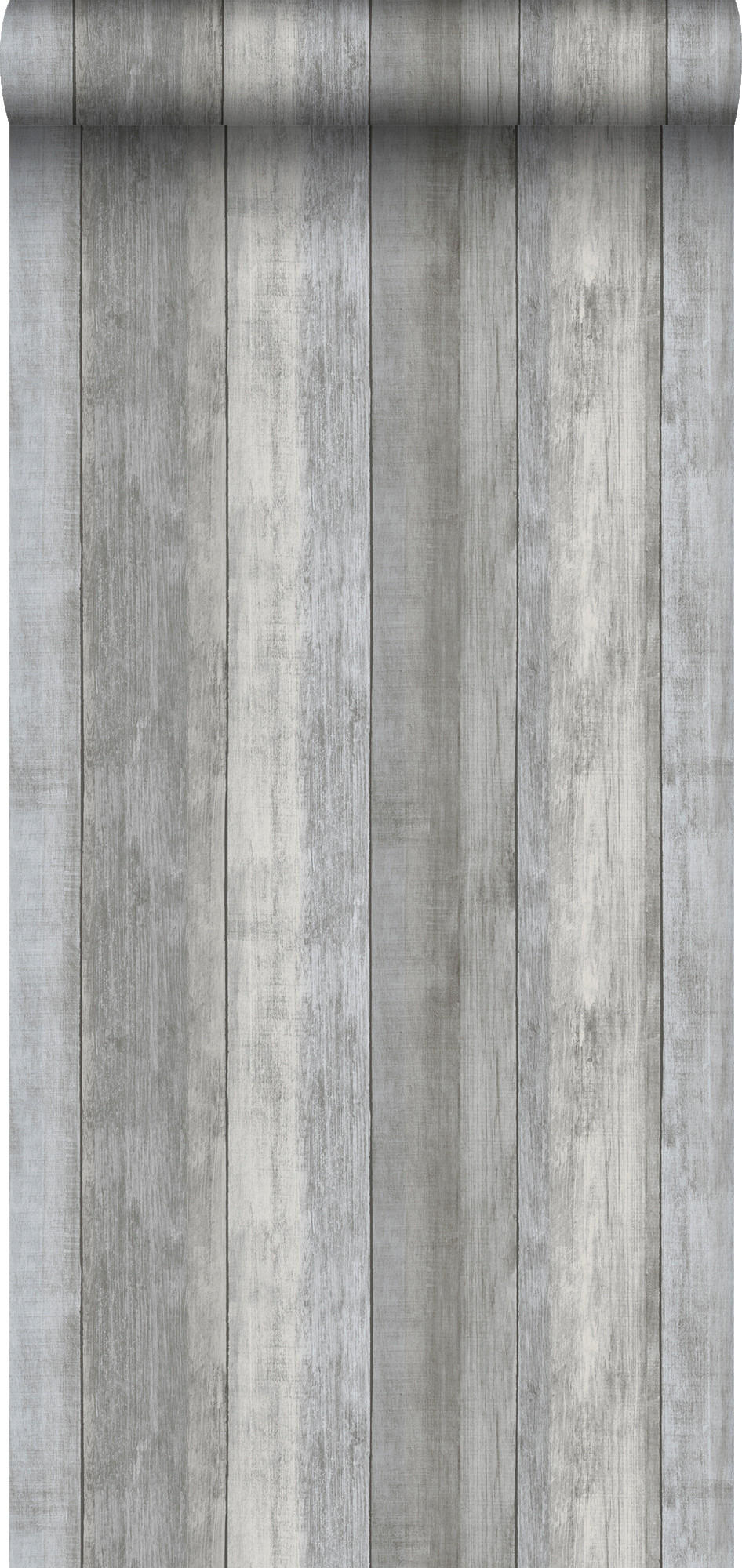 TAPETE Holzoptik 53 cm x 10 m - Grau, Papier (53/1000cm) - Sanders & Sanders