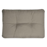 LOUNGEKISSEN Flair Outdoor Rücken 50/40/12cm Hellgrau - Hellgrau, Textil (40/12/50cm) - Beautissu 