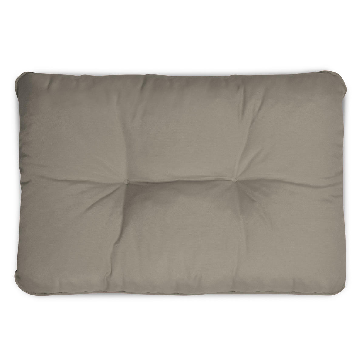 LOUNGEKISSEN Flair Outdoor Rücken 70/40/12cm Hellgrau - Hellgrau, Textil (40/12/70cm) - Beautissu 