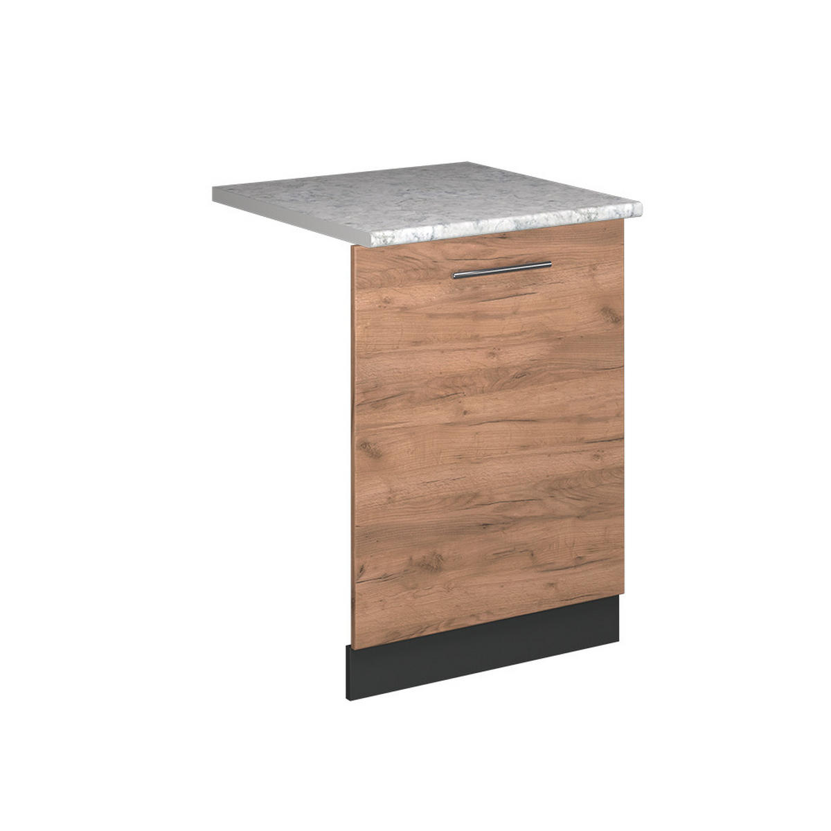 ČELNÍ PANEL MYČKY Fame-Line Zlatý mocný dub - medově dubová/antracitová, kompozitní dřevo (60/81.8/1.6cm) - Vicco