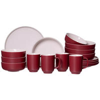 KOMBISERVICE Jasper beere 16er Set - Beere, Keramik (1/1/1cm) - Ritzenhoff Breker