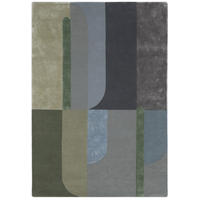 TEPPICH modern handgetuftet Wolle Viskose RICHMOND Grün 200 x 300 cm - Grün, Naturmaterialien (200/300cm) - Novatrend