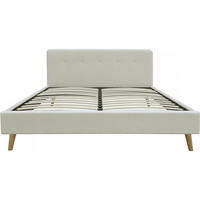 BETT nemo Weiß - Beige, Textil - Habitat Garten