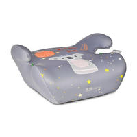 KINDERSITZE i-Size Orion grau (125-150cm) Boostersitz, Bezug waschbar - Grau, Kunststoff (41/20/37cm) - Lorelli