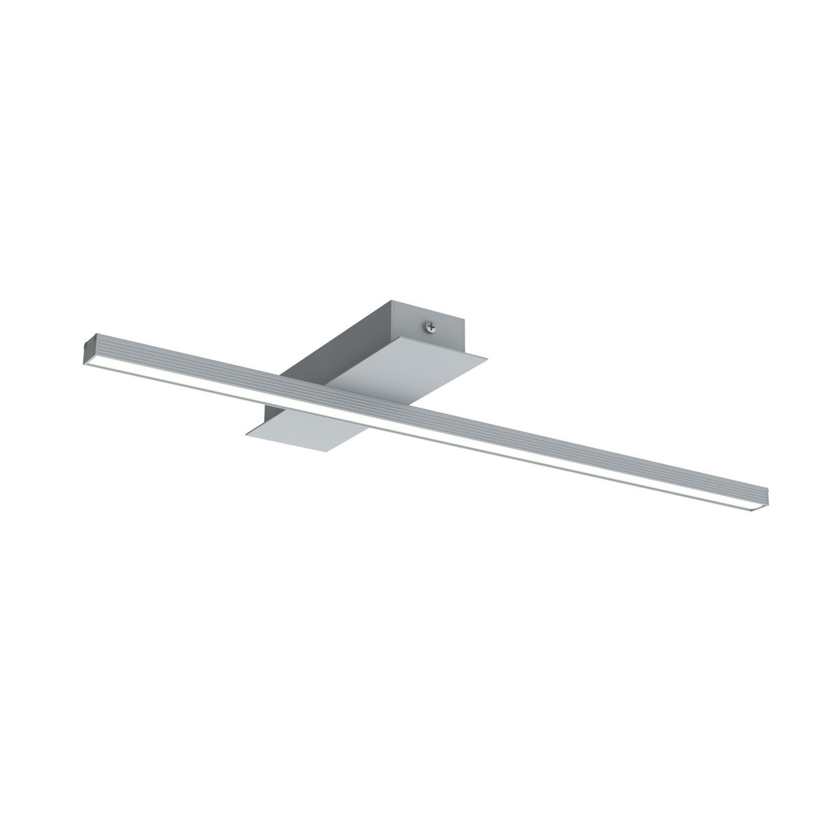 LED-DECKENLEUCHTE - Grau, Metall (2/50/2cm) - Lumicom