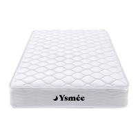STANDARDMATRATZE - 1 Person - stoff - weiß Wolkenlos - Weiß, Textil (90/200cm) - Vente-Unique