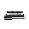 ECKSOFA HEWLET L BIS Rainbow 27+31 Links mit Schlaffunktion - Weiß, Textil (240/140cm) - Bedante